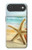 S1117 Étoiles de mer sur la plage Etui Coque Housse pour iPhone Air