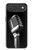 S1672 Rétro Musique Jazz Microphone Etui Coque Housse pour iPhone Air