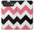 S1849 Rose Noir Chevron Zigzag Etui Coque Housse pour iPhone Air