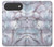 S2316 Bleu foncé Marbre Texture graphique Imprimer Etui Coque Housse pour iPhone Air