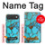 S2685 Aqua Turquoise imprimé graphique Gemme Etui Coque Housse pour iPhone Air