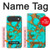 S2688 Aqua Copper Turquoise Graphic Gemme Etui Coque Housse pour iPhone Air