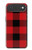 S2931 Rouge Buffle motif de vérification Etui Coque Housse pour iPhone Air