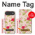 S3037 Jolie Flora Rose Cottage Etui Coque Housse pour iPhone Air