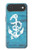 S3053 Marin Blue Anchor Etui Coque Housse pour iPhone Air