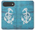 S3053 Marin Blue Anchor Etui Coque Housse pour iPhone Air