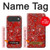 S3354 Rouge classique Bandana Etui Coque Housse pour iPhone Air