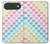 S3499 Motif coloré coeur Etui Coque Housse pour iPhone Air