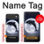 S3510 Dauphin Lune Nuit Etui Coque Housse pour iPhone Air