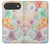 S3705 Fleur florale pastel Etui Coque Housse pour iPhone Air