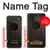 S3834 Guitare noire Old Woods Etui Coque Housse pour iPhone Air
