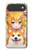 S3918 Bébé Corgi Chien Corgi Fille Bonbons Etui Coque Housse pour iPhone Air