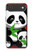 S3929 Panda mignon mangeant du bambou Etui Coque Housse pour iPhone Air