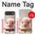 S3979 Bébé cochon mignon Etui Coque Housse pour iPhone Air