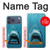 S0830 Requin blanc Etui Coque Housse pour iPhone 17 Pro Max