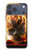 S0863 De feu crâne Etui Coque Housse pour iPhone 17 Pro Max, 18 Pro Max