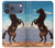 S0934 Sauvage Black Horse Etui Coque Housse pour iPhone 17 Pro Max
