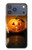 S1083 Citrouille araignée bougies Halloween Etui Coque Housse pour iPhone 17 Pro Max