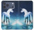 S1130 licorne Cheval Etui Coque Housse pour iPhone 17 Pro Max, 18 Pro Max