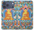 S1256 Peinture Bouddha Etui Coque Housse pour iPhone 17 Pro Max, 18 Pro Max