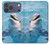 S1291 Les Dauphins en Mer Etui Coque Housse pour iPhone 17 Pro Max