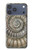 S1788 ammonite Fossile Etui Coque Housse pour iPhone 17 Pro Max, 18 Pro Max