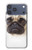 S1852 Chien carlin Etui Coque Housse pour iPhone 17 Pro Max, 18 Pro Max