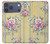 S2229 Fleurs millésimé Etui Coque Housse pour iPhone 17 Pro Max