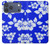 S2244 Motif Hawai Hibiscus Bleu Etui Coque Housse pour iPhone 17 Pro Max