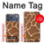 S2326 girafe Peau Etui Coque Housse pour iPhone 17 Pro Max