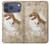 S2372 T-Rex Jurassic Fossile Etui Coque Housse pour iPhone 17 Pro Max, 18 Pro Max