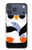 S2631 Mignon Bébé Pingouin Etui Coque Housse pour iPhone 17 Pro Max