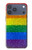 S2683 Arc en ciel Fierté LGBT Drapeau Etui Coque Housse pour iPhone 17 Pro Max