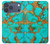 S2688 Aqua Copper Turquoise Graphic Gemme Etui Coque Housse pour iPhone 17 Pro Max