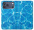 S2788 Bleu Piscine d'eau Etui Coque Housse pour iPhone 17 Pro Max, 18 Pro Max