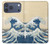 S2790 Hokusai Sous la vague au large de Kanagawa Etui Coque Housse pour iPhone 17 Pro Max, 18 Pro Max
