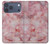 S2843 Texture en marbre rose Etui Coque Housse pour iPhone 17 Pro Max, 18 Pro Max