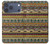S2860 Boho Hippie Motif aztèque Etui Coque Housse pour iPhone 17 Pro Max