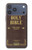 S2889 Holy Bible King James Version Couverture Etui Coque Housse pour iPhone 17 Pro Max