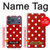 S2951 Rouge Pois Etui Coque Housse pour iPhone 17 Pro Max