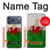 S2976 Pays de Galles Football Football Drapeau Etui Coque Housse pour iPhone 17 Pro Max