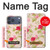 S3037 Jolie Flora Rose Cottage Etui Coque Housse pour iPhone 17 Pro Max