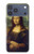 S3038 Peinture Mona Lisa Da Vinci Etui Coque Housse pour iPhone 17 Pro Max, 18 Pro Max
