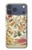 S3145 Constellation antique Carte du ciel étoilé Etui Coque Housse pour iPhone 17 Pro Max