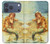 S3184 Peinture Petite Sirène Etui Coque Housse pour iPhone 17 Pro Max, 18 Pro Max
