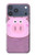 S3269 Porc Dessin animé Etui Coque Housse pour iPhone 17 Pro Max, 18 Pro Max