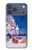 S3282 Château de Santa Noël Etui Coque Housse pour iPhone 17 Pro Max, 18 Pro Max