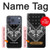 S3363 Motif Bandana Noir Etui Coque Housse pour iPhone 17 Pro Max