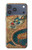 S3541 Peinture Dragon Nuage Etui Coque Housse pour iPhone 17 Pro Max, 18 Pro Max