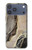 S3700 Imprimé graphique or marbré Etui Coque Housse pour iPhone 17 Pro Max, 18 Pro Max